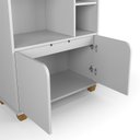 Ver imagem 3 de Livreiro Taurus Sala Escritório com 2 Portas e Nichos Branco