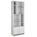 Ver imagem 1 de Livreiro Taurus Sala Escritório com 2 Portas e Nichos Branco