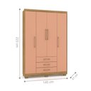 Ver imagem 2 de Guarda Roupa Compass Nature Camarim
