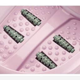 banheira spa relaxamento Bacia Massageador Para Pés pedicure Portátil dobravel massagem banho - 2