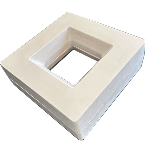 Fôrma 3d Cobogó Quadrado Dupla Face 19x19cm Abs 2mm Elemento Vazado In558