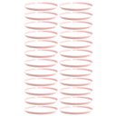 Ver imagem 1 de Kit 24 Bandejas Redonda Rosa Himalaia 28cm Servir Bar Restaurante Bubble Crippa