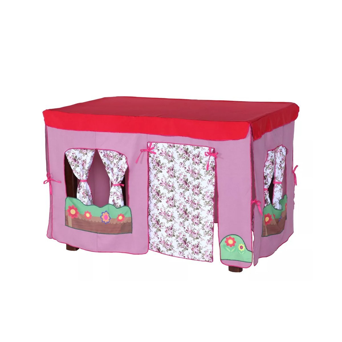 Cabana Casinha Diversão Pratica Base Mesa De 6 Lugares Oxfor - 2