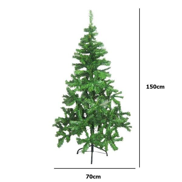 Arvore de Natal Pinheiro Natalino Enfeite Decoraçao Natalina 1 metro e 50cm 320 Galhos - 3