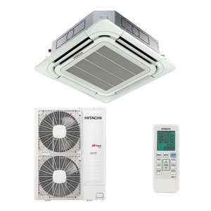 Ar Condicionado Split Cassete 4 Vias Hitachi Aircore 600 Inverter 56.000 Btus Quente e Frio 220v