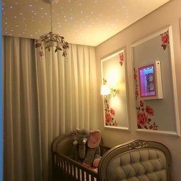 Céu Estrelado Led Kit Fibra Ótica Iluminação Bebê 200 Pontos - 3
