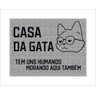 Tapete Capacho Casa da Gata - 1