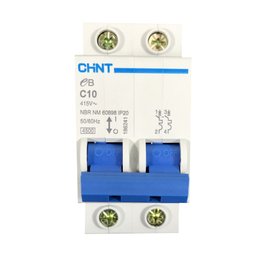Mini Disjuntor | Bipolar 10a | Eb 2p C10 | Chint - 2