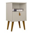 Ver mais imagens de Mesa de Cabeceira Diana 39cm Off White - Sallar Home