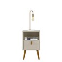 Ver imagem 6 de Mesa de Cabeceira Diana 39cm Off White - Sallar Home