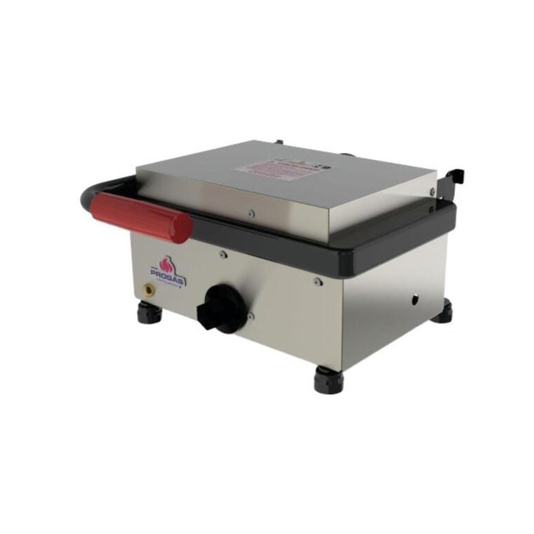 Mini Grill Progás Elétrico Sanduicheira Com Prensa Aço 127V