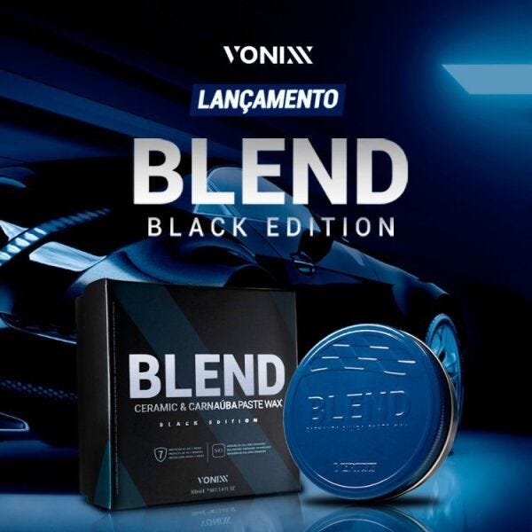 BLEND BLACK CERA CARNAÚBA SÍLICA PASTE WAX 100ML VONIXX - 2