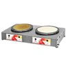 Máquina De Crepe Frances Elétrica Duplo Redondas Progás 220V - 1