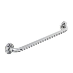 Alça Apoio Banheiro Inox 40cm Idoso Deficiente Cadeirante Acessibilidade - 4