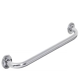 Alça Apoio Banheiro Inox 60cm Cadeirante Idoso Deficiente Acessibilidade - 1