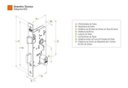 Ver imagem 2 de Fechadura Stam 803/02 Externo Esp. Oxidado
