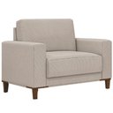 Ver mais imagens de Kit Sofá 3 Lugares 214cm com 01 Poltrona Decorativa Viso M03 Linho Cru - Lyam Decor