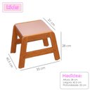 Ver imagem 7 de Mesa Infantil com Banquinho Madeira Rosa Quarto Menina Estudo Brinquedo