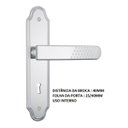 Ver imagem 2 de Fechadura Interna 813/21 Inox Stam