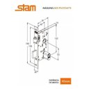 Ver imagem 2 de Fechadura Stam 803/17 Ri Inox