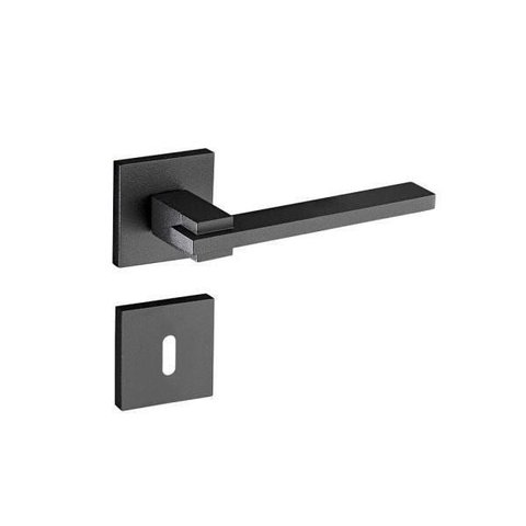 Fechadura Pado Nina Zamac Preto Texturizado Interna