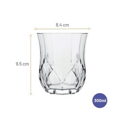Kit 6 Copo Opera Rocks 300ml Nadir Figueiredo - 3