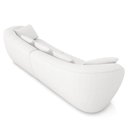 Ver imagem 6 de Sofá 3 Lugares para Sala Living Orgânico 212cm Eça P08 Bouclê Branco - Lyam Decor
