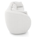 Ver imagem 7 de Sofá 3 Lugares para Sala Living Orgânico 212cm Eça P08 Bouclê Branco - Lyam Decor