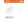Fechadura Stam 1002 Roseta Inox Auxiliar - 2