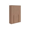 Ver mais imagens de Guarda Roupa Solteiro 4 Portas 2 Gavetas MDF Amendoa Clean Alonzo Plus