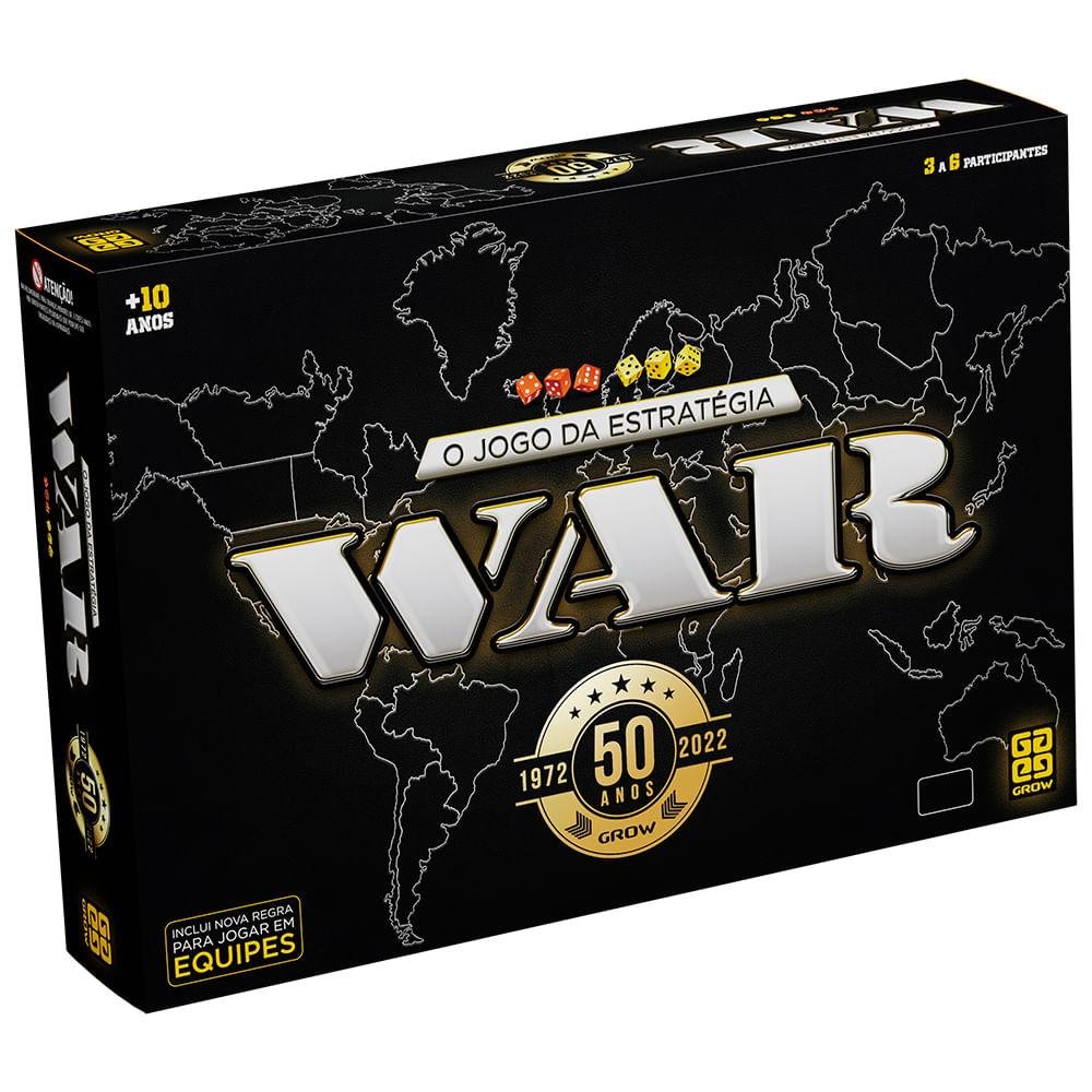 Jogo War 50 anos Edição Colecionador Jogo War 50 Anos - 1