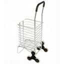 Ver imagem 2 de Carrinho Dobravel De Aluminio 6 Rodas Sobe Escada Compras