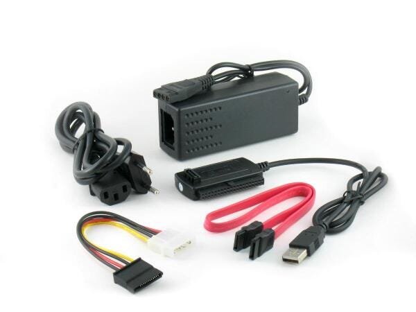 Adaptador USB x IDE x SATA com Fonte - 1