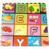 Kit Tapete Educativo 60x60cm Infantil Eva Alfabeto Tatame Bebe Montavel com 4 Placas - 5