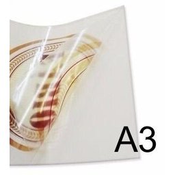 Vinil Adesivo Transparente para Sublimação ou Laser - A3 - 50 Folhas - 2