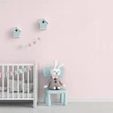 Ver imagem 1 de Papel de Parede Adesivo Linho Rosa Lavável Fosco 10m