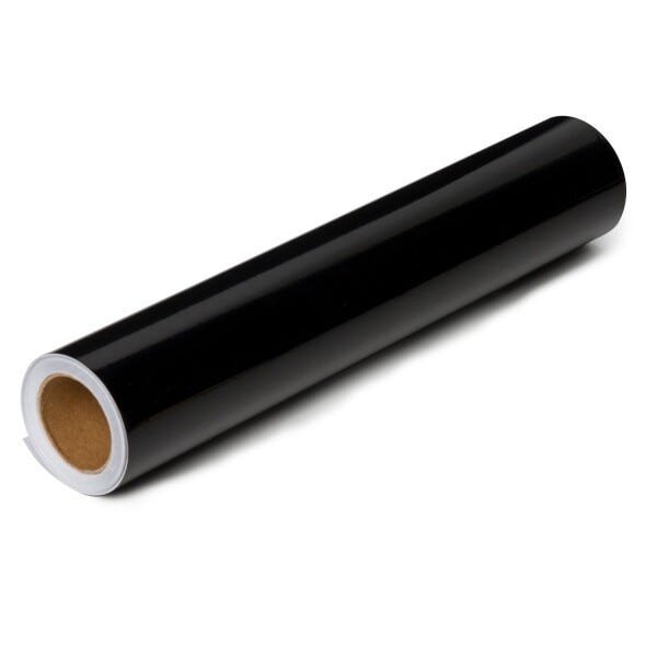 Vinil Adesivo Preto para Envelopamento - 1 Mt - 50 Metros - 1