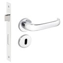 Ver imagem 1 de Fechadura Duna 1 Redonda Cromada Interna