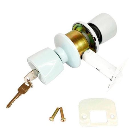 Fechadura Tubular Branca Vouga