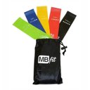 Ver imagem 2 de Kit 5 Mini Band Faixas Elásticas Treino Crossfit Pilates