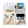 Suporte ajustavel para notebook Portátil em aluminio laptop macbook ergonomico slim dobravel - 4