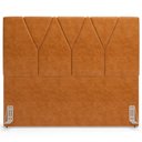 Ver imagem 3 de Cabeceira Cama Box Casal King 195 Cm Aurora W01 Couríssimo Canela - Lyam Decor