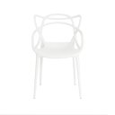 Ver imagem 3 de Conjunto 4 Cadeiras Allegra Branca em Polipropileno