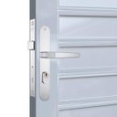 Ver imagem 2 de Fechadura Stam 601-602/03 Espelho Inox Externa