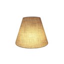 Ver imagem 3 de Arandela Retro Cone Vivare Md-2001 Cúpula em Tecido 25-26x13cm - Bivolt Rustico-bege 127-220v