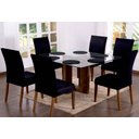 Ver imagem 1 de Capa de Cadeira Elástica Preta 06 Lugares