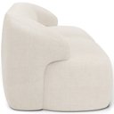 Ver imagem 6 de Sofá 3 Lugares Curvo Orgânico para Sala Living 250cm Barolo L06 Linho Mescla - Lyam Decor