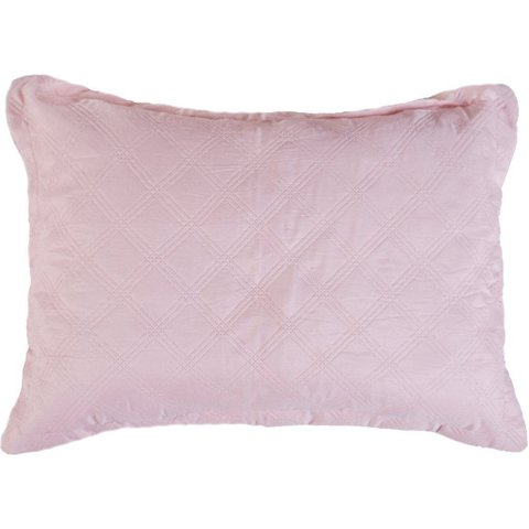 Jogo Porta Travesseiro 2 Pçs Ultra Lisse 50x70cm 100%poliéster Rosa