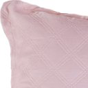 Ver imagem 2 de Jogo Porta Travesseiro 2 Pçs Ultra Lisse 50x70cm 100%poliéster Rosa