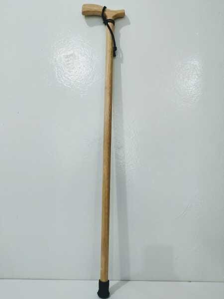 Bastão/Bengala de madeira com cordão OrtoProx - Mogno - 4